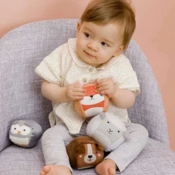 Play + Learn Toys|Grasping Toys-Little Big Friends Roly Poly Balls (Set of 4)