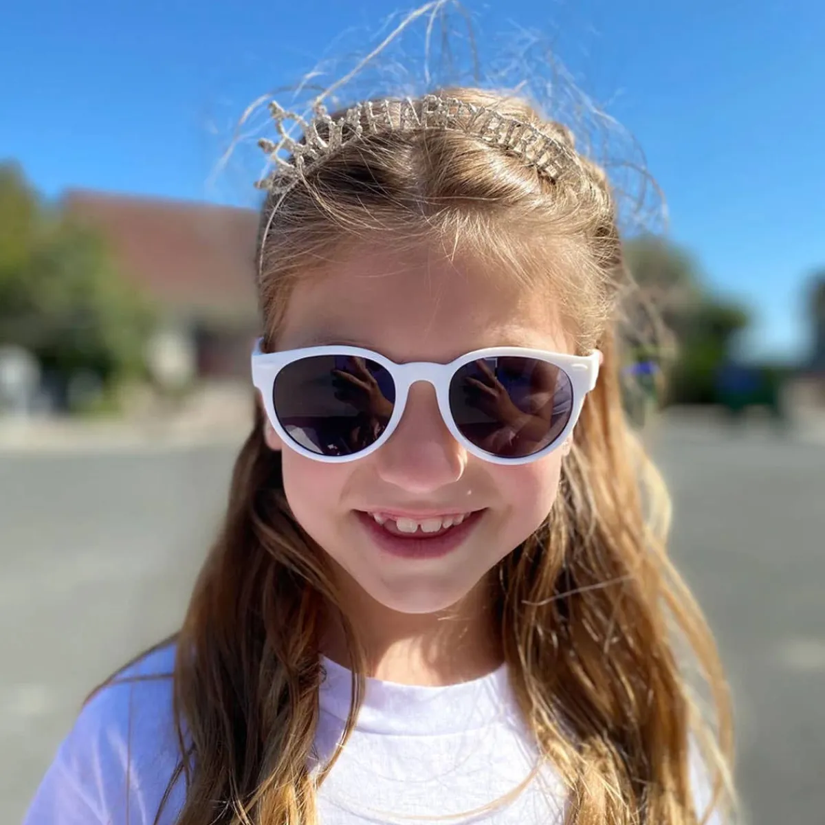 Sunglasses-Roshambo Round Frame Baby Shades (0-2Y)