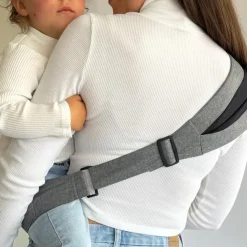 Soft Soles|Perforated Sneakers-Rouu Baby II Carrier Extendable Graphite