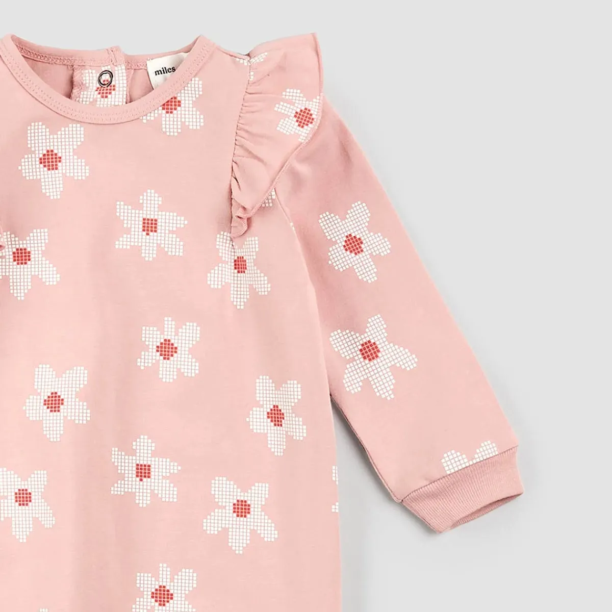 Onesies|Sleepers-miles the label. Ruffle Playsuit