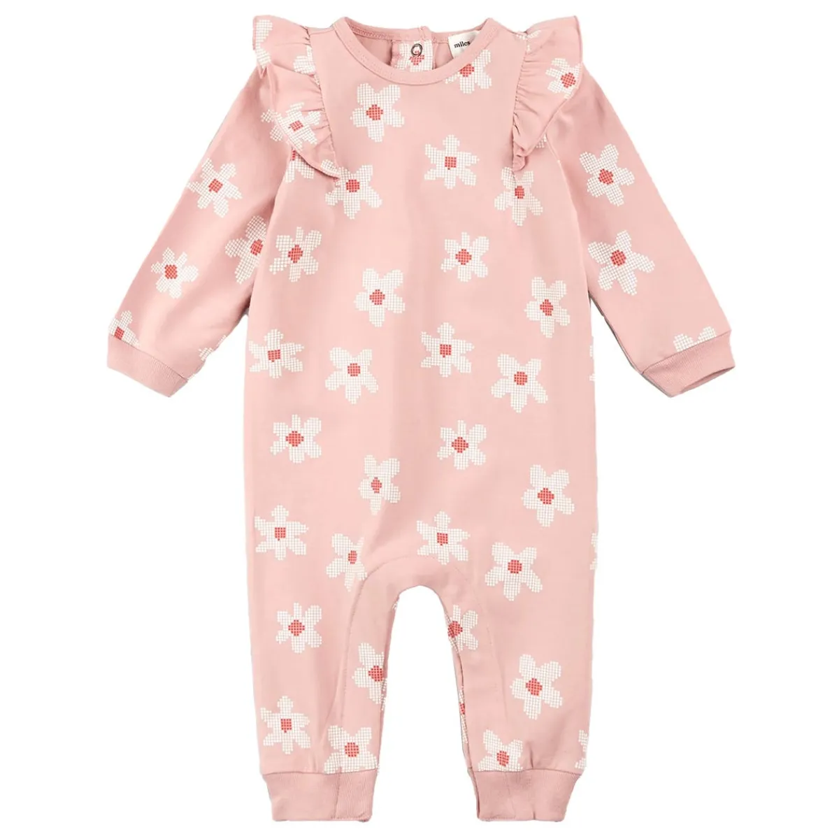 Onesies|Sleepers-miles the label. Ruffle Playsuit
