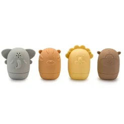 Bath Toys-Nouka Safari Animals Bath Toys