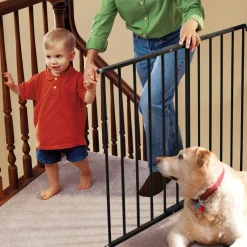 Baby Gates + Babyproofing-KidCo Safeway - Black