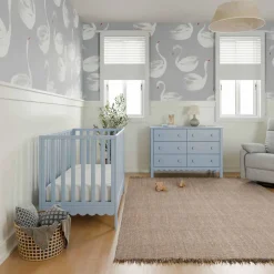 Dressers-DaVinci Sammy Scallop 6 Drawer Dresser