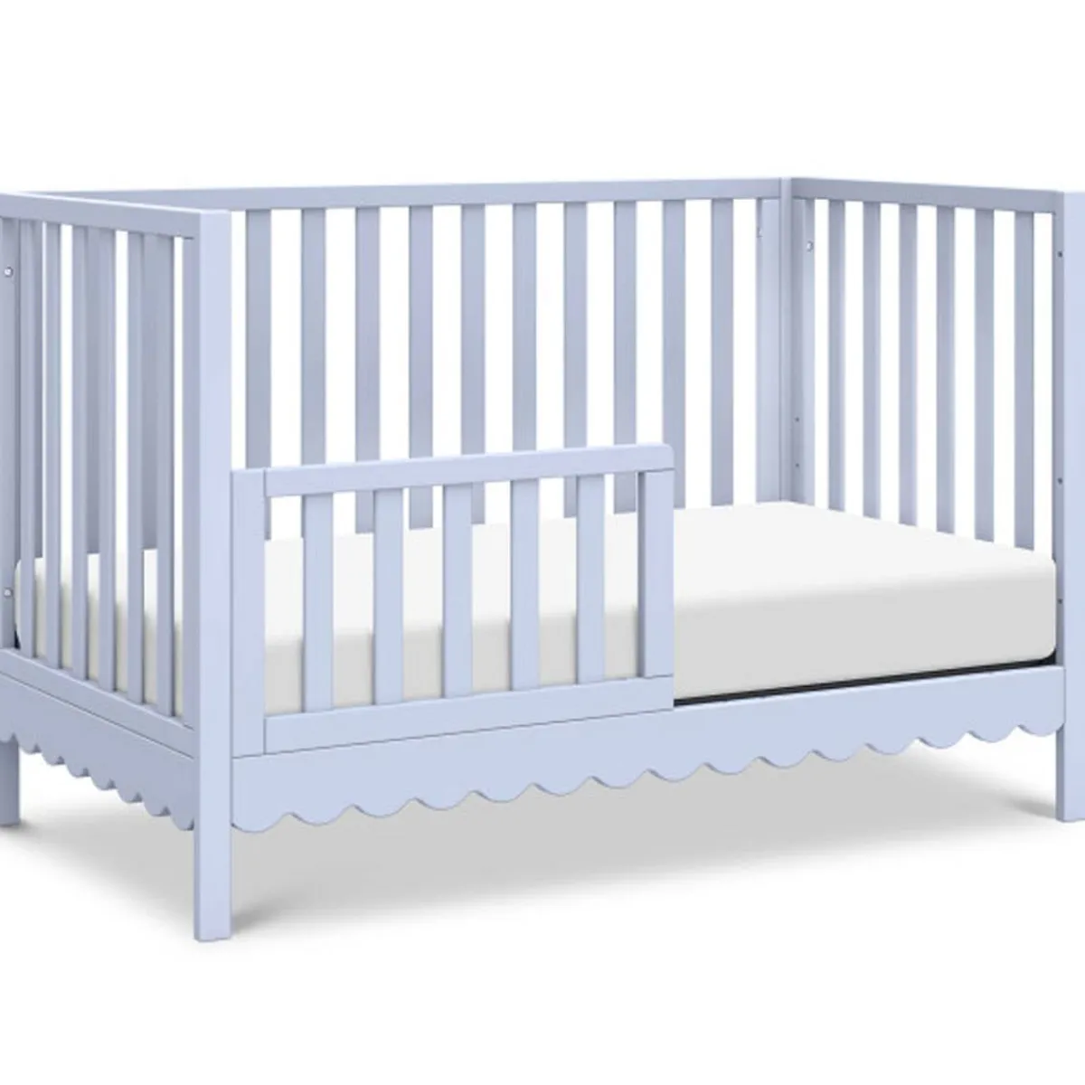 Convertible Cribs-DaVinci Sammy Scallop 4-in-1 Crib