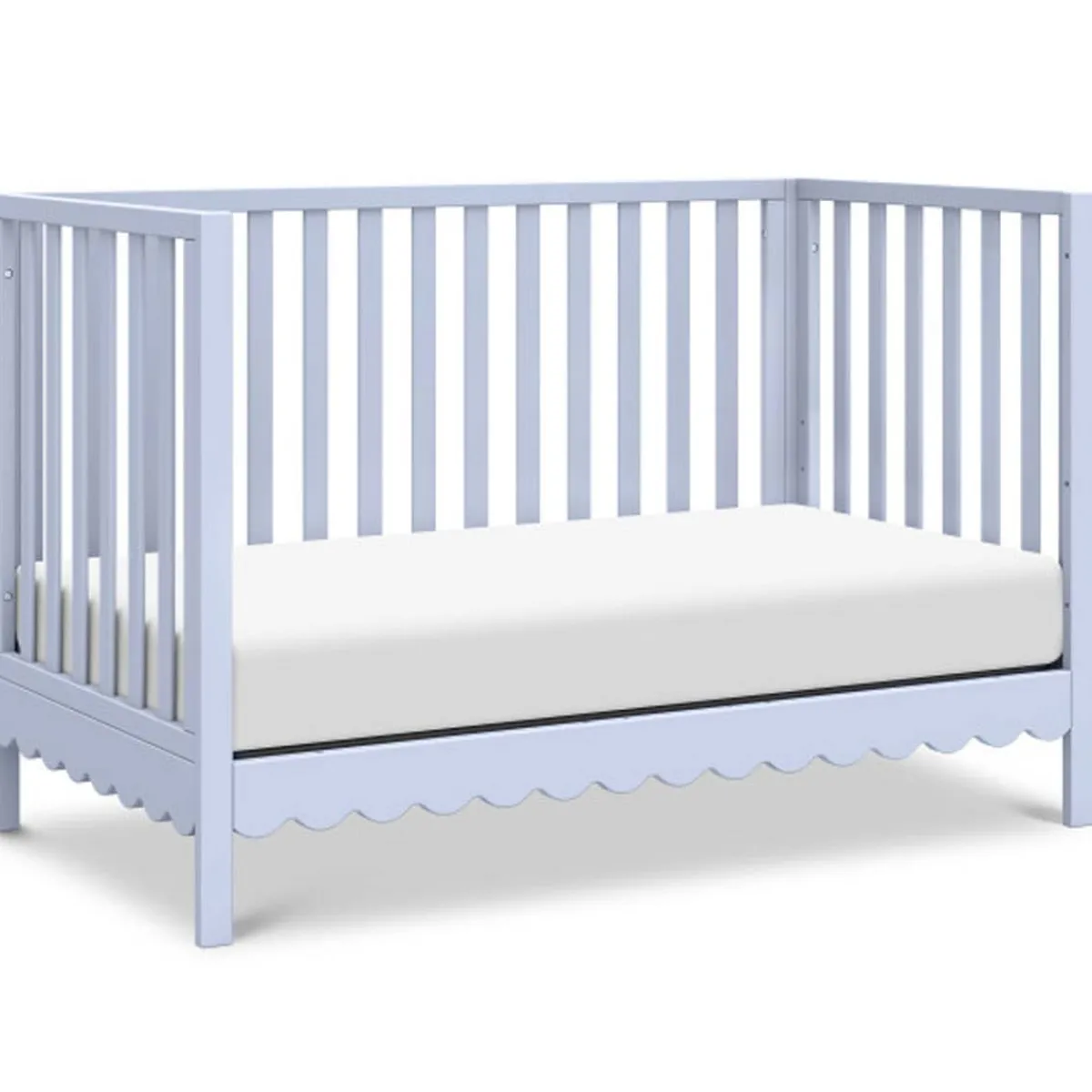 Convertible Cribs-DaVinci Sammy Scallop 4-in-1 Crib