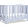 Wck Exclusive Furniture|Convertible Cribs-DaVinci Sammy Scallop 4-in-1 Crib - Powder Blue