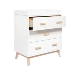 Dressers|Changer Dressers-Babyletto Scoot 3 Drawer Changer Dresser