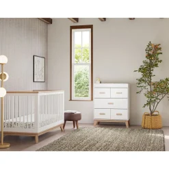 Dressers|Changer Dressers-Babyletto Scoot 3 Drawer Changer Dresser