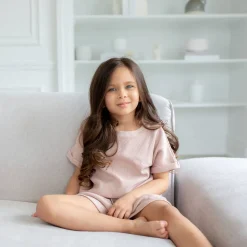 Tops + Tees-Blueberri Seamless Sleeve Top