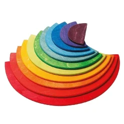 Wooden Toys-Grimm's Semi Circles Rainbow