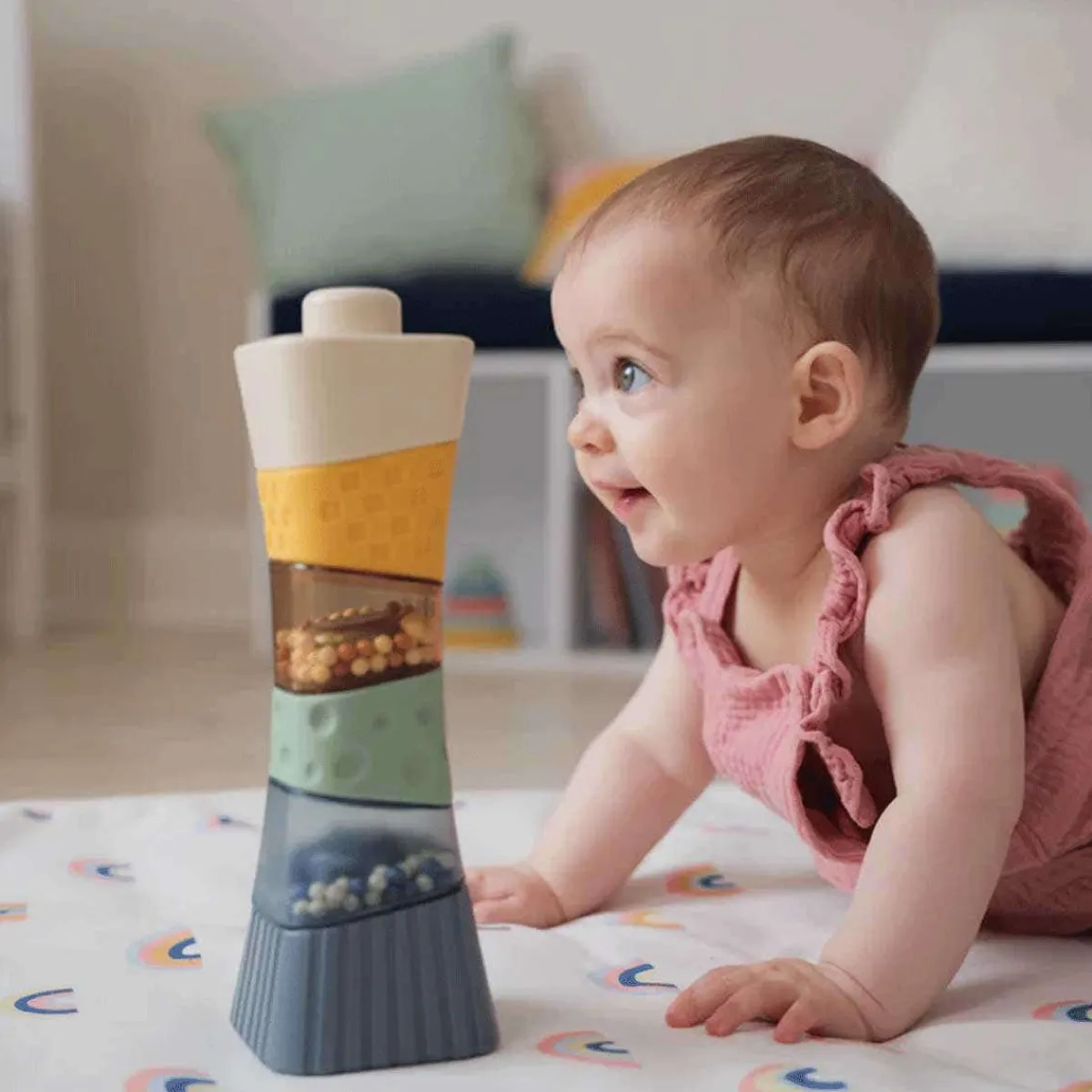 Play + Learn Toys|Stack + Nest Toys-Baby To Love Sensory Stacking Tower