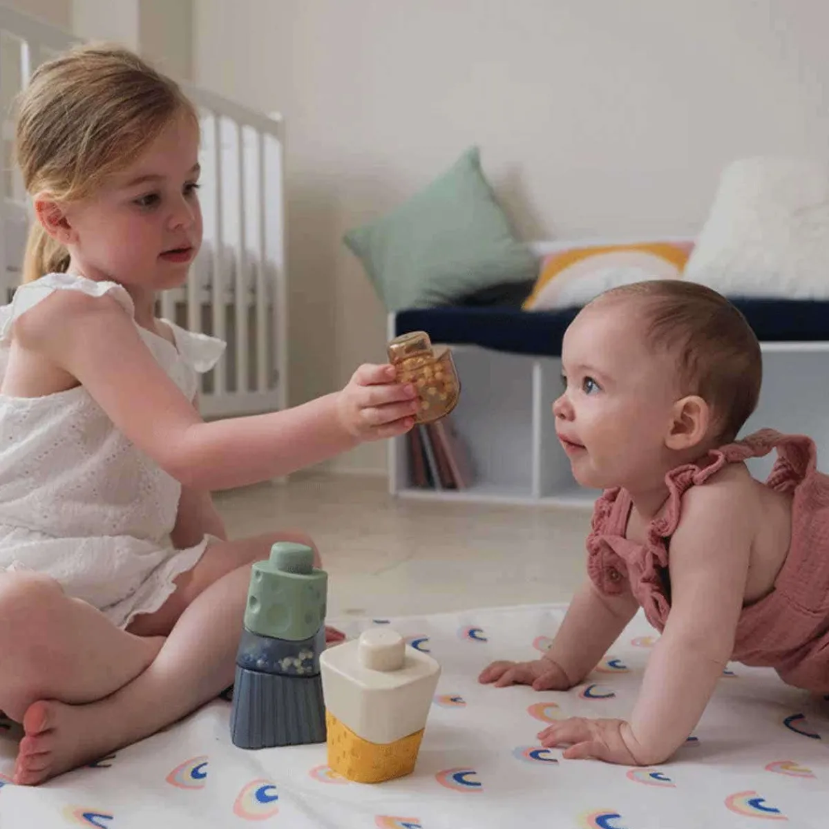 Play + Learn Toys|Stack + Nest Toys-Baby To Love Sensory Stacking Tower