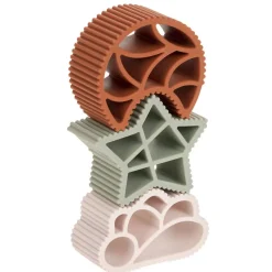 Play + Learn Toys|Stack + Nest Toys-Lassig Sensory Stacking Tower (Little Universe) Cloud/Moon/Star