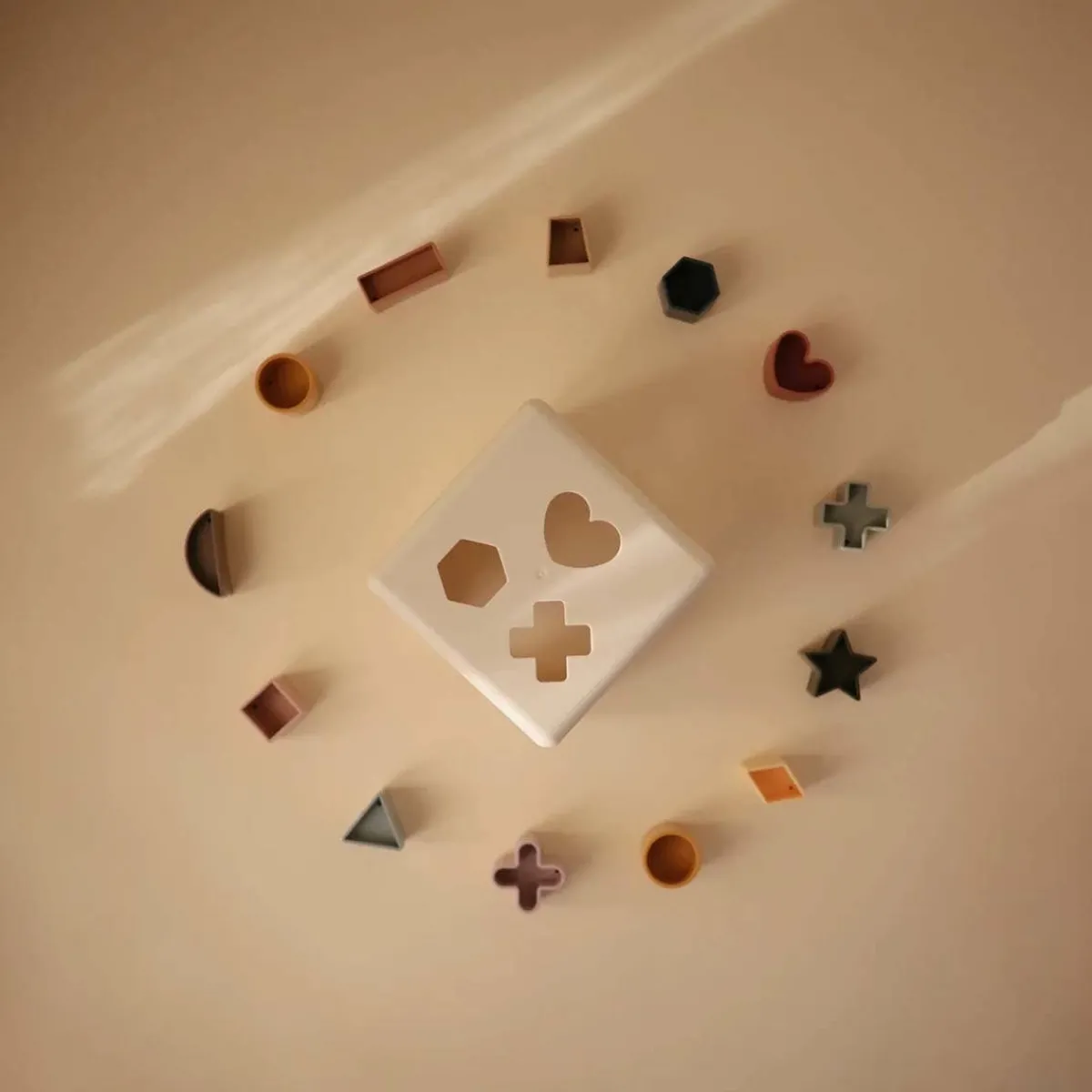 Blocks + Shape Sorters|Bath Toys-Mushie Shape Sorting