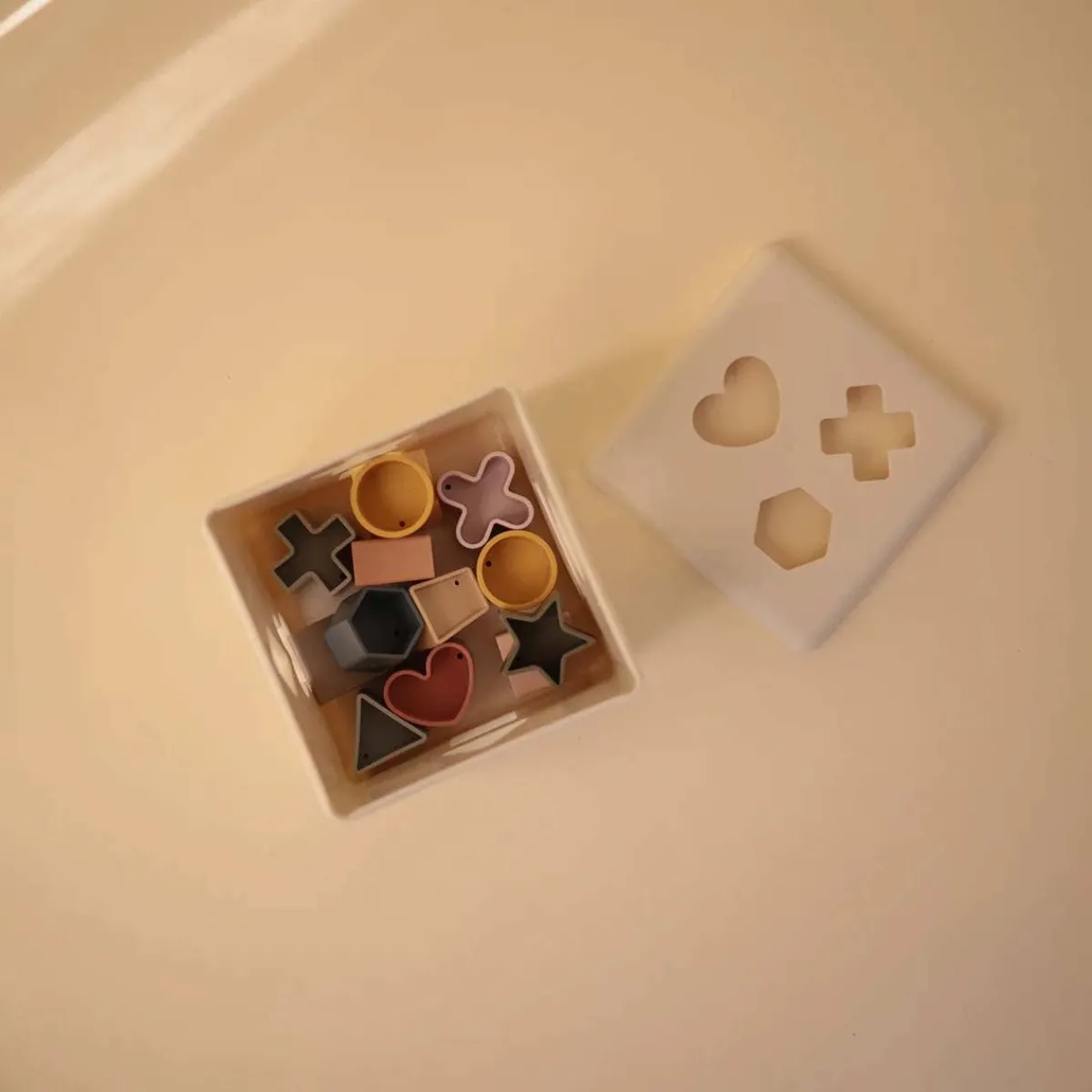 Blocks + Shape Sorters|Bath Toys-Mushie Shape Sorting