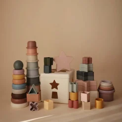 Blocks + Shape Sorters|Bath Toys-Mushie Shape Sorting