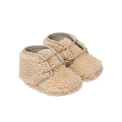 Infant Socks + Booties-Elephantito Shearling Baby Bootie