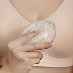 Breastmilk Storage Systems|Breast Pumps + Accessories-Haakaa USA Shell Wearable Silicone Breast Pump (75 mL)