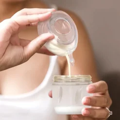 Breastmilk Storage Systems|Breast Pumps + Accessories-Haakaa USA Shell Wearable Silicone Breast Pump (75 mL)