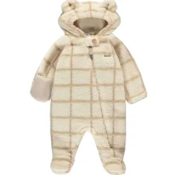 Rompers-Souris Mini Sherpa One-Piece Cream