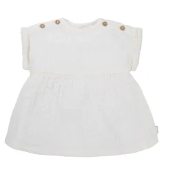 Skirts|Dresses-Noppies Short Sleeve Dress Merrill Whisper White