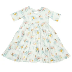 Skirts|Dresses-LouLou Lollipop Short Sleeve Skater Dress