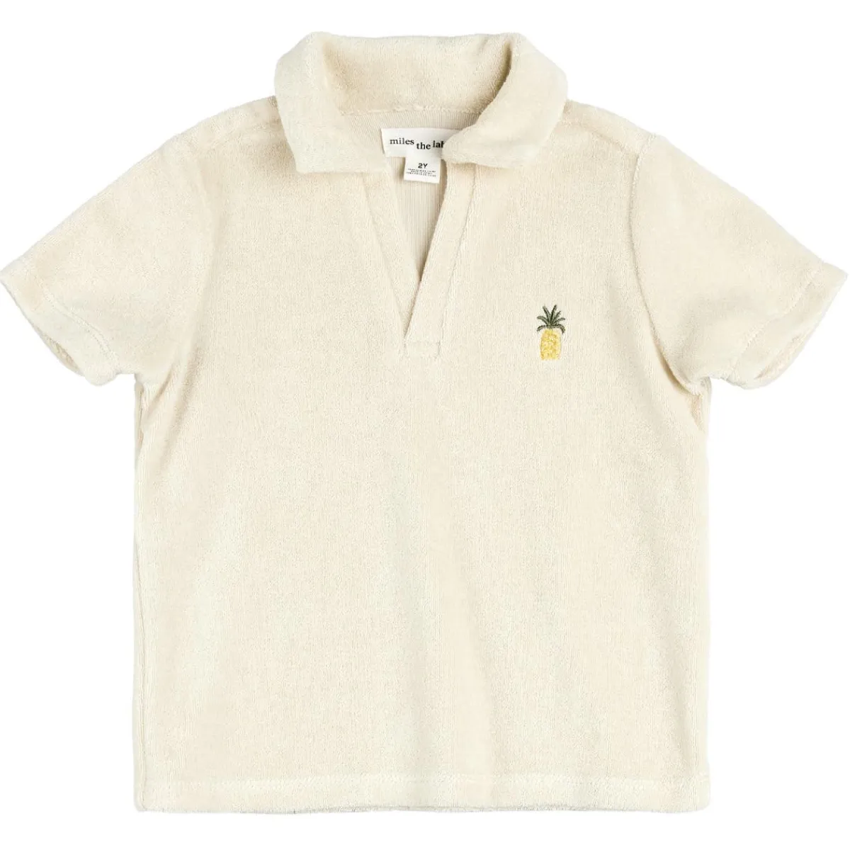 Tops + Tees-miles the label. Short Sleeve Terry Polo