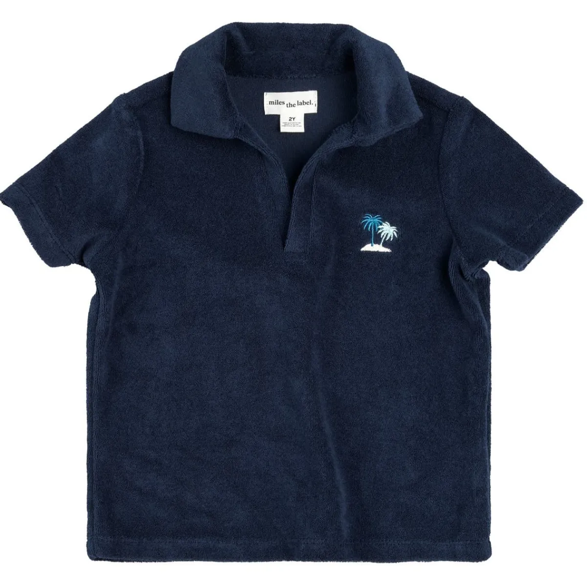 Tops + Tees-miles the label. Short Sleeve Terry Polo