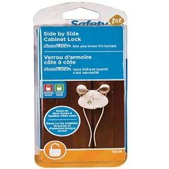 Baby Gates + Babyproofing-Safety 1st Side by Side Cabinet Lock (Single)