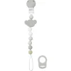Pacifier Clips|Pacifiers + Clips-Kushies SiliBeads Pacifier Clip