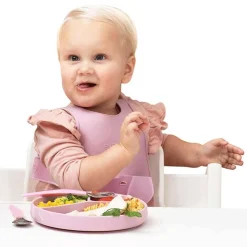 Bibs + Burps-Everyday Baby Silicone Baby Bib
