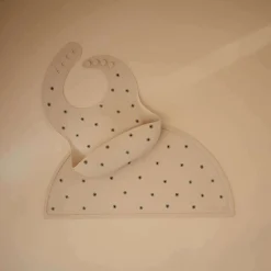 Bibs + Burps-Mushie Silicone Baby Bib