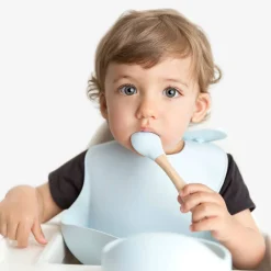 Bibs + Burps-Glitter & Spice Silicone Bib