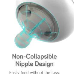 Baby Bottle Sets|Baby Bottles-Nanobebe Silicone Bottle (5 oz, 3 Pack)