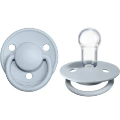 Pacifiers + Clips-Bibs Silicone De Lux Pacifier (2 Pack)