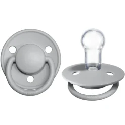 Pacifiers + Clips-Bibs Silicone De Lux Pacifier (2 Pack)