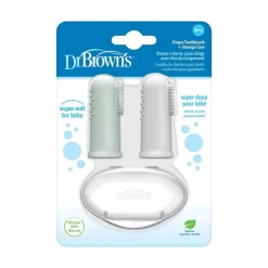 Oral Care-Dr. Brown's Silicone Finger Toothbrush (2 Pack)
