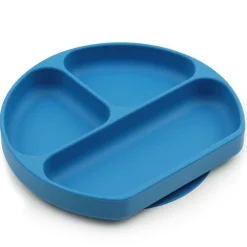 Kids Plates + Bowls|Grip + Suction Dishes-Bumkins Silicone Grip Dish