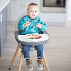 Kids Plates + Bowls|Grip + Suction Dishes-Bumkins Silicone Grip Dish