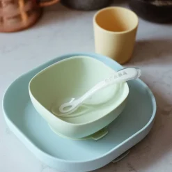 Grip + Suction Dishes|Feeding Sets-Beaba Silicone Meal Set