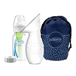 Breastmilk Storage Systems|Breast Pumps + Accessories-Dr. Brown's Silicone One-Piece Breast Pump