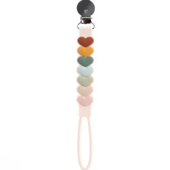 Pacifier Clips|Pacifiers + Clips-LouLou Lollipop Silicone Pacifier Clip