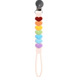 Pacifier Clips|Pacifiers + Clips-LouLou Lollipop Silicone Pacifier Clip