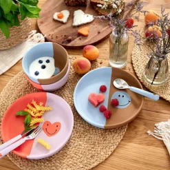 Kids Plates + Bowls-Lassig Silicone Plate
