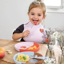Kids Plates + Bowls-Lassig Silicone Plate