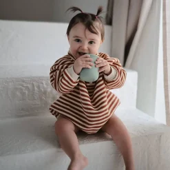 Kids Drinkware|Sippy Cups + Straw Cups-Mushie Silicone Sippy Cup