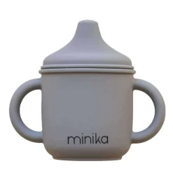 Kids Drinkware|Sippy Cups + Straw Cups-Minika Silicone Sippy Cup