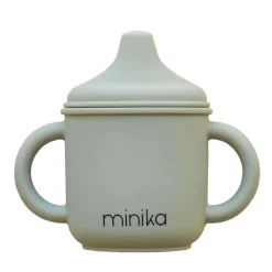 Kids Drinkware|Sippy Cups + Straw Cups-Minika Silicone Sippy Cup