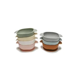Kids Plates + Bowls|Grip + Suction Dishes-LouLou Lollipop Silicone Snack Bowl